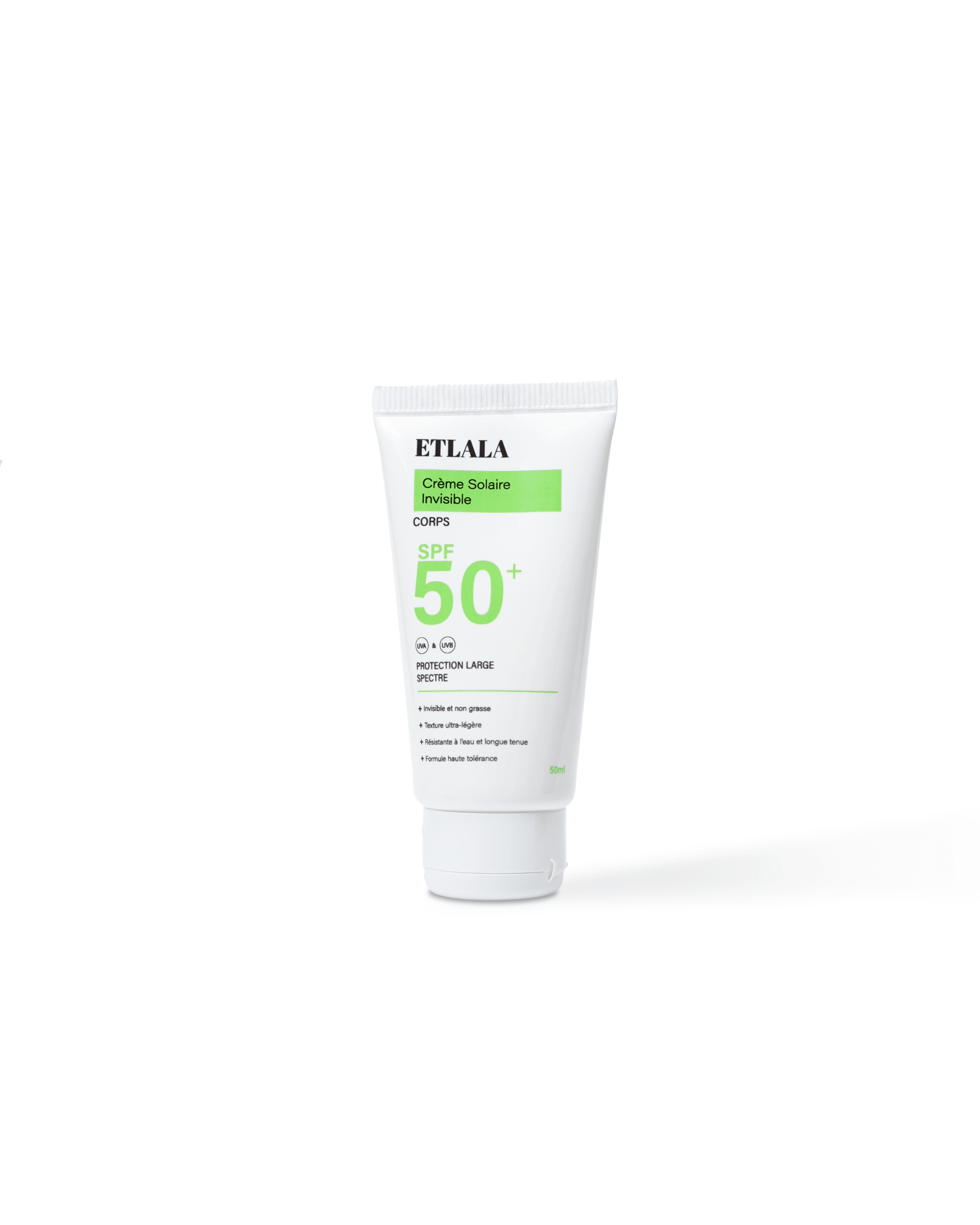 Crème Solaire Visage SPF50+ au Caviar Vert