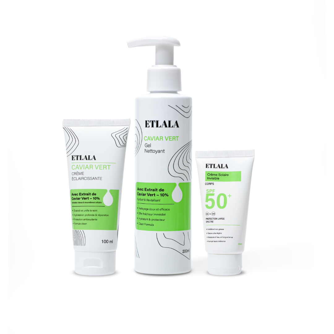 Pack Skincare E6LALA au Caviar Vert