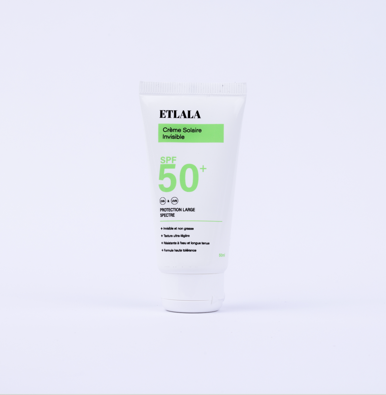 Crème Solaire Visage SPF50+ au Caviar Vert